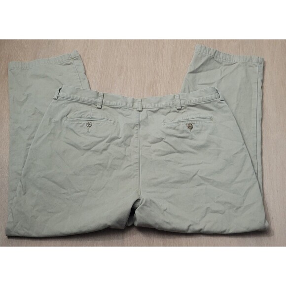 LL Bean Lined Flannel Pants Size 40x29 Men's Natural Fit Heavyweight Warm - Picture 5 of 11